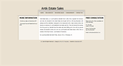 Desktop Screenshot of antikestatesales.com